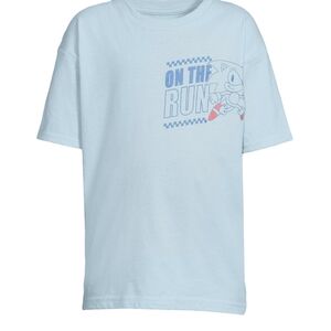 Sonic the Hedgehog Boys Short Sleeve Elevated Graphic
